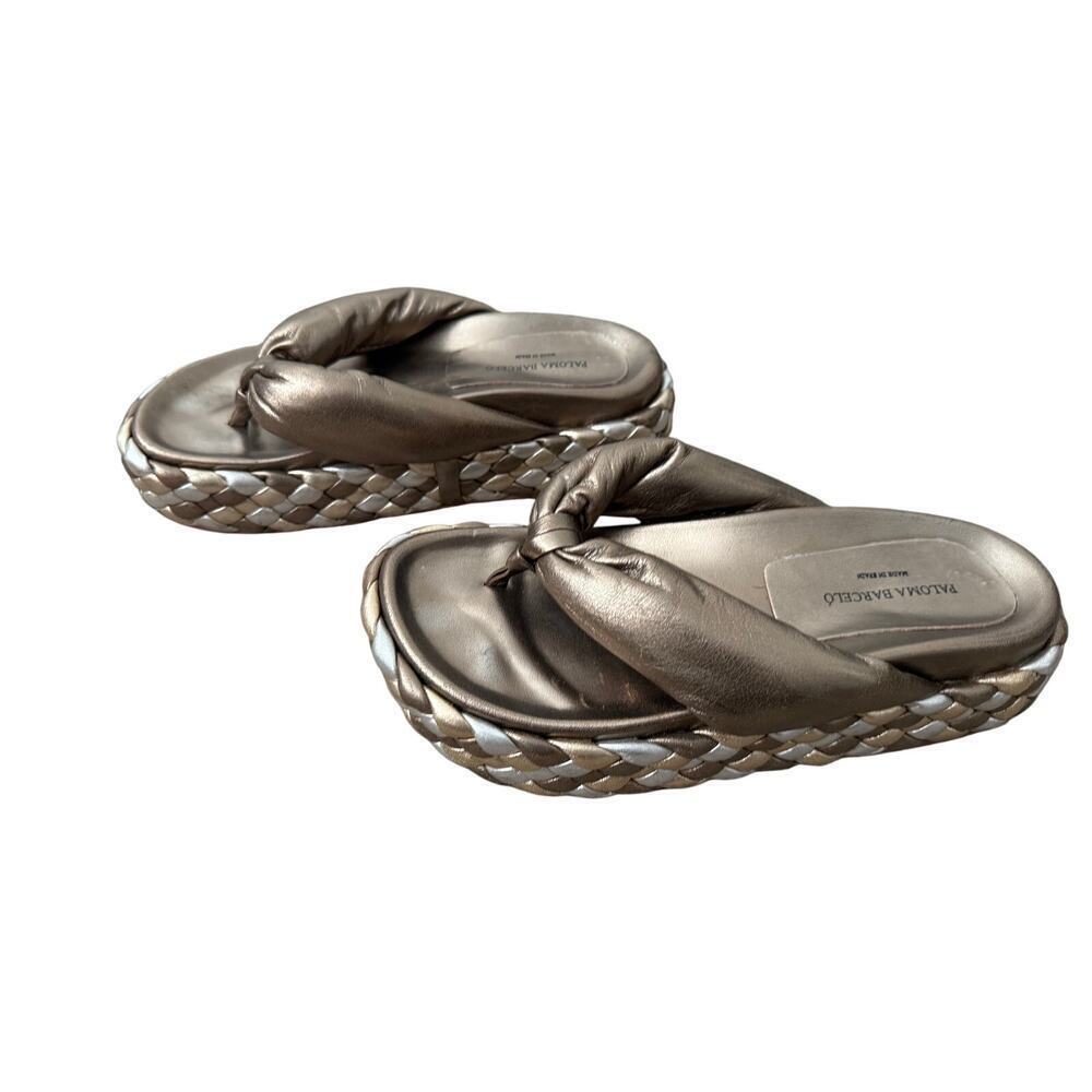 Paloma Barcelo Braided Sandals - Size 38